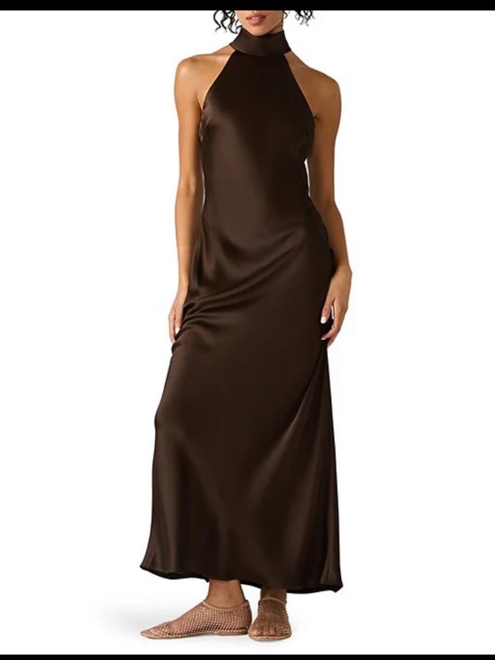Steve Madden
Lara High Neck Sleeveless Maxi Dress